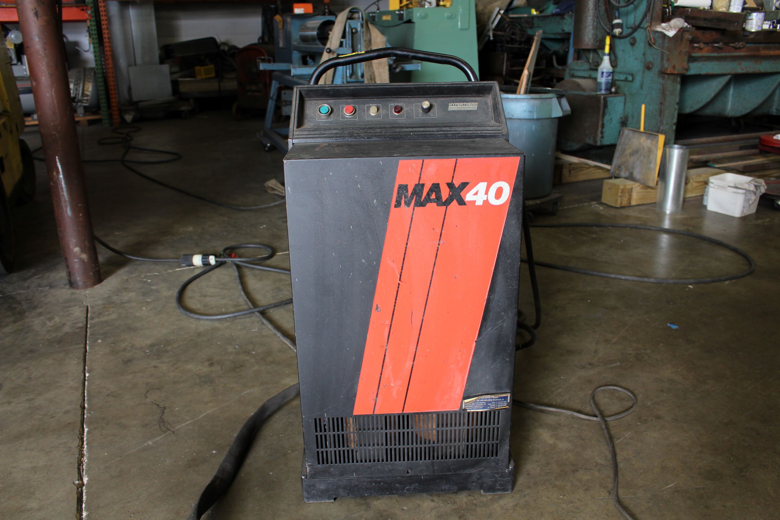 Used Hypertherm Max 40 Plasma Cutting System